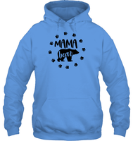 Mama Bear Family Shirt Unisex Heavyweight Pullover Hoodie