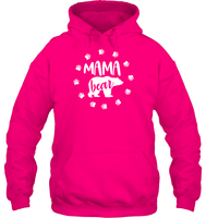 Mama Bear Family Shirt Unisex Heavyweight Pullover Hoodie