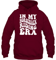 In My Horseback Riding Era Unisex Heavyweight Pullover Hoodie