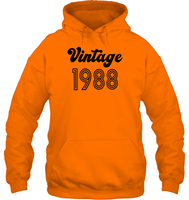 1988 Retro Vintage Birth Year Blast Unisex Heavyweight Pullover Hoodie