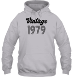 1979 Retro Vintage Birth Year Blast Unisex Heavyweight Pullover Hoodie