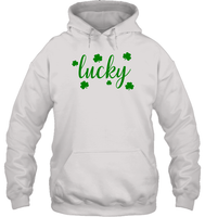Lucky St Patrick's Day Shirt Unisex Heavyweight Pullover Hoodie