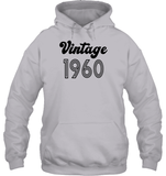1960 Retro Vintage Birth Year Blast Unisex Heavyweight Pullover Hoodie