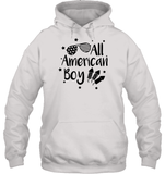 All American Boy 4th Of July Shirt Unisex Heavyweight Pullover Hoodie