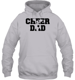 Cheer Dad With Cheerleader Unisex Heavyweight Pullover Hoodie