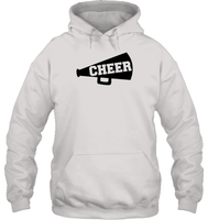 Cheer T Shirt Unisex Heavyweight Pullover Hoodie
