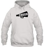 Cheer T Shirt Unisex Heavyweight Pullover Hoodie