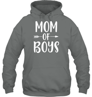Mom Of Boys Family Shirt Unisex Heavyweight Pullover Hoodie