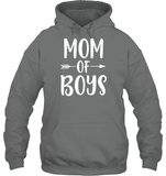 Mom Of Boys Family Shirt Unisex Heavyweight Pullover Hoodie