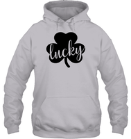 Lucky St Patrick's Day Shirt Unisex Heavyweight Pullover Hoodie