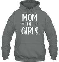 Mom Of Girls Family Shirt Unisex Heavyweight Pullover Hoodie