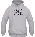 Lucky St Patrick's Day Shirt Unisex Heavyweight Pullover Hoodie