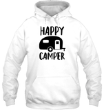 Happy Camper Unisex Heavyweight Pullover Hoodie