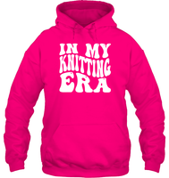 In My Knitting Era Unisex Heavyweight Pullover Hoodie