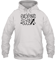 Let's Get Lit 4th Of July Shirt Unisex Heavyweight Pullover Hoodie