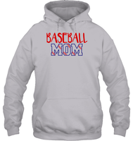 Baseball Mom Shirt, Long Sleeve, Hoodie, and Sweatshirt With Baseball Stripes