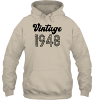 1948 Retro Vintage Birth Year Blast Unisex Heavyweight Pullover Hoodie