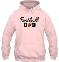 Football Dad Shirt - The Ultimate Game Day Essential Unisex Heavyweight Pullover Hoodie