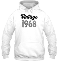 1968 Retro Vintage Birth Year Blast Unisex Heavyweight Pullover Hoodie