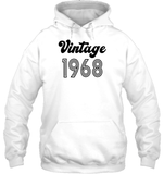 1968 Retro Vintage Birth Year Blast Unisex Heavyweight Pullover Hoodie