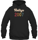 2007 Retro Vintage Birth Year Blast Unisex Shirt, Long Sleeve, Hoodie, Sweatshirt
