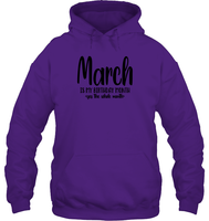 March Birthday Month Unisex Heavyweight Pullover Hoodie