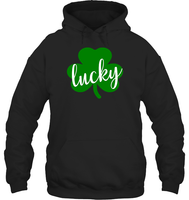 Lucky St Patrick's Day Shirt Unisex Heavyweight Pullover Hoodie