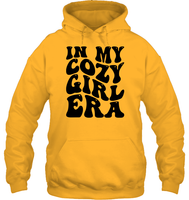 In My Cozy Girl Era Shirt Unisex Heavyweight Pullover Hoodie