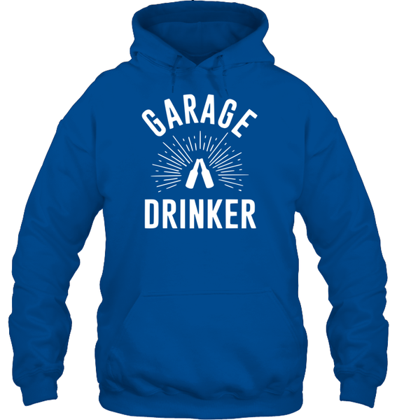 Garage Drinker Shirt Unisex Heavyweight Pullover Hoodie