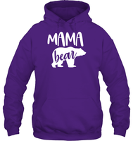 Mama Bear Family Shirt Unisex Heavyweight Pullover Hoodie