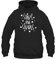 Stars And Stripes 4th Of July Shirt Unisex Heavyweight Pullover Hoodie