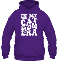 In My Cat Mom Era Pet Shirt Unisex Heavyweight Pullover Hoodie