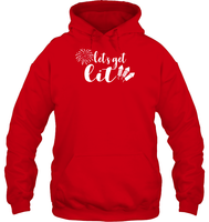 Let's Get Lit 4th Of July Shirt Unisex Heavyweight Pullover Hoodie