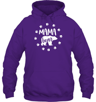 Mama Bear Family Shirt Unisex Heavyweight Pullover Hoodie