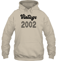 2002 Retro Vintage Birth Year Blast Unisex Heavyweight Pullover Hoodie