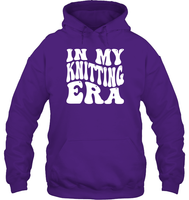 In My Knitting Era Unisex Heavyweight Pullover Hoodie