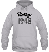 1948 Retro Vintage Birth Year Blast Unisex Heavyweight Pullover Hoodie