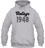 1948 Retro Vintage Birth Year Blast Unisex Heavyweight Pullover Hoodie