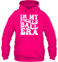 In My Pickle ball Era Unisex Heavyweight Pullover Hoodie