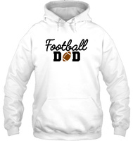 Football Dad Shirt - The Ultimate Game Day Essential Unisex Heavyweight Pullover Hoodie