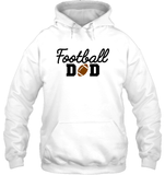 Football Dad Shirt - The Ultimate Game Day Essential Unisex Heavyweight Pullover Hoodie