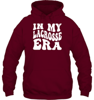 In My Lacrosse Era Sports Shirt Unisex Heavyweight Pullover Hoodie