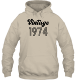 1974 Retro Vintage Birth Year Blast Unisex Heavyweight Pullover Hoodie
