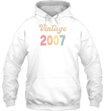 2007 Retro Vintage Birth Year Blast Unisex Shirt, Long Sleeve, Hoodie, Sweatshirt