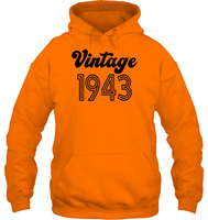 1943 Retro Vintage Birth Year Blast Unisex Heavyweight Pullover Hoodie