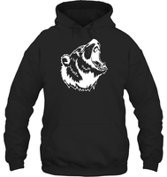 Angry Bear Shirt Unisex Heavyweight Pullover Hoodie