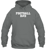 Football Dad Shirt - The Ultimate Game Day Essential Unisex Heavyweight Pullover Hoodie