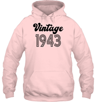 1943 Retro Vintage Birth Year Blast Unisex Heavyweight Pullover Hoodie