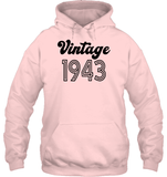 1943 Retro Vintage Birth Year Blast Unisex Heavyweight Pullover Hoodie