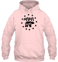 Mama Bear Family Shirt Unisex Heavyweight Pullover Hoodie